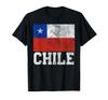 Chile Flag Family Pride Country Men's Women's Vintage Gift T-Shirt