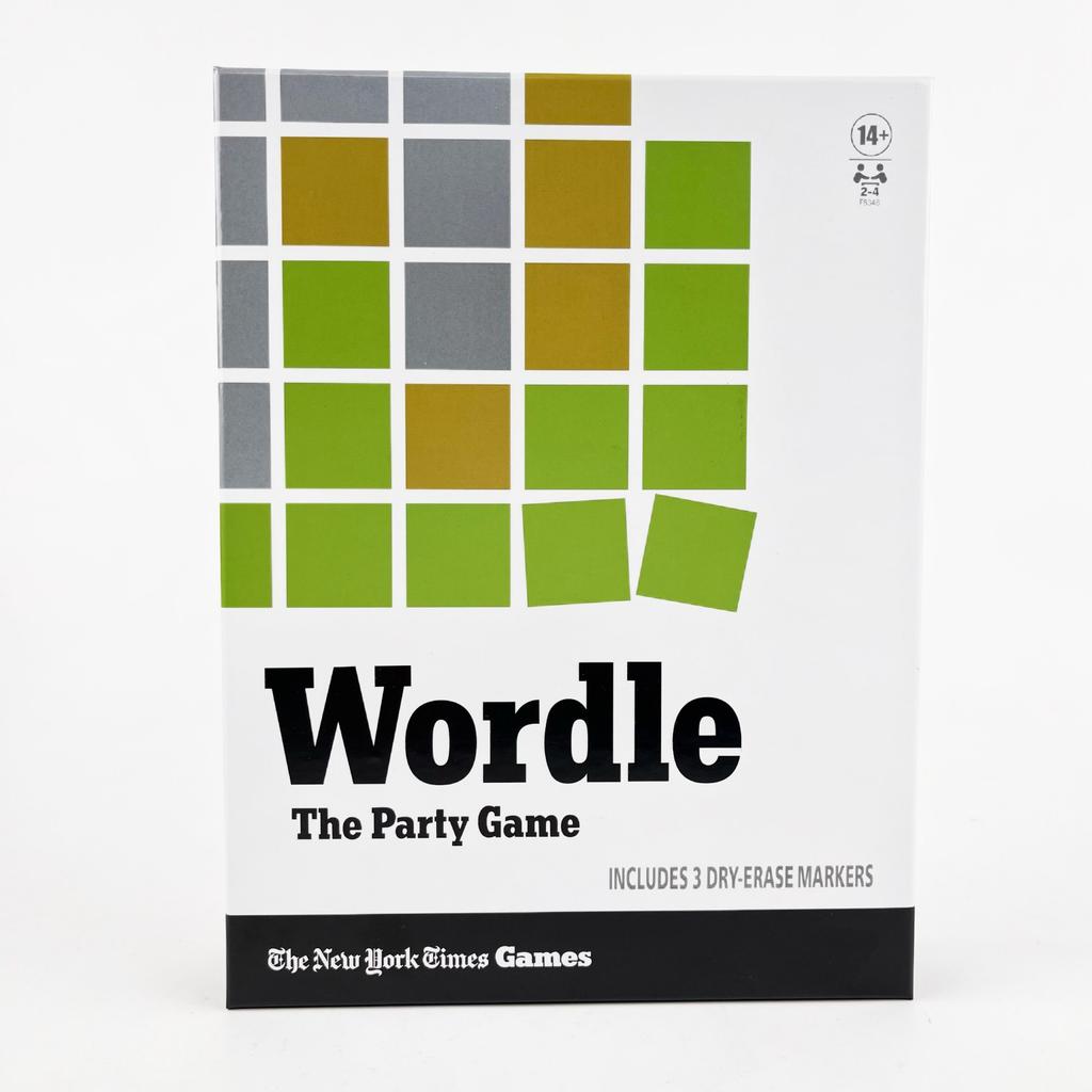 Wordle Gioco di Parole Inglese Festa Rilassante Riunione Giochi da Tavolo Carte