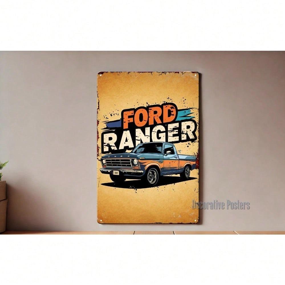 Metal Tin Sign Vintage Car Poster Retro Garage Decor Man Cave Wall Art Gift