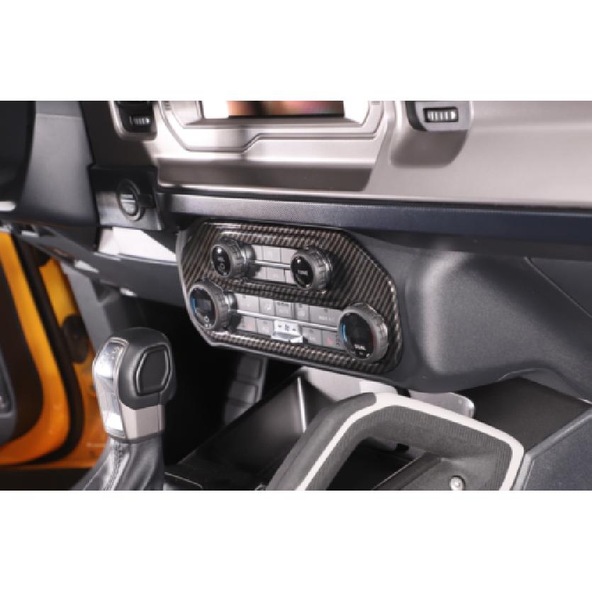 Dash Radio AC Air Condition Switch Panel Trim Cover For Ford Bronco -2025