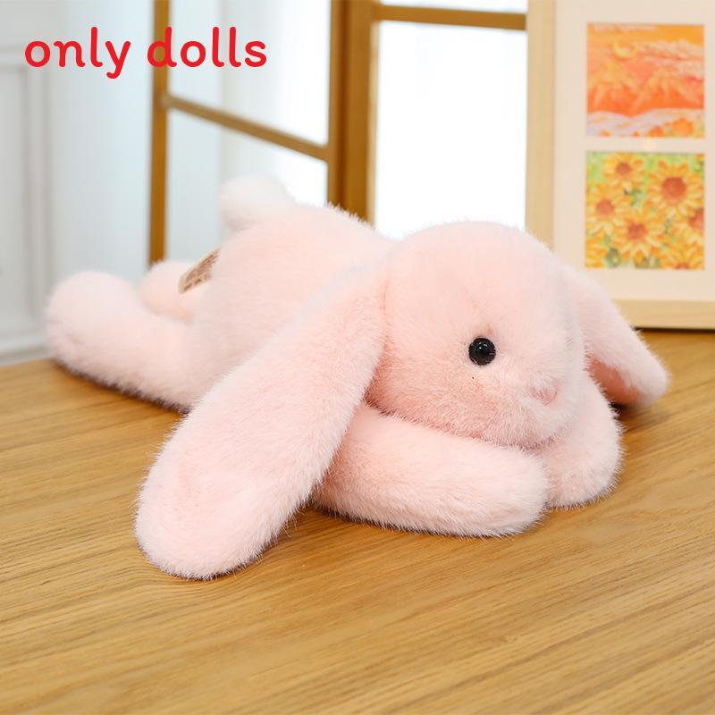 Plush Rabbit Stuffed Animal Toy For Children Soft Comforter Gift For Kids