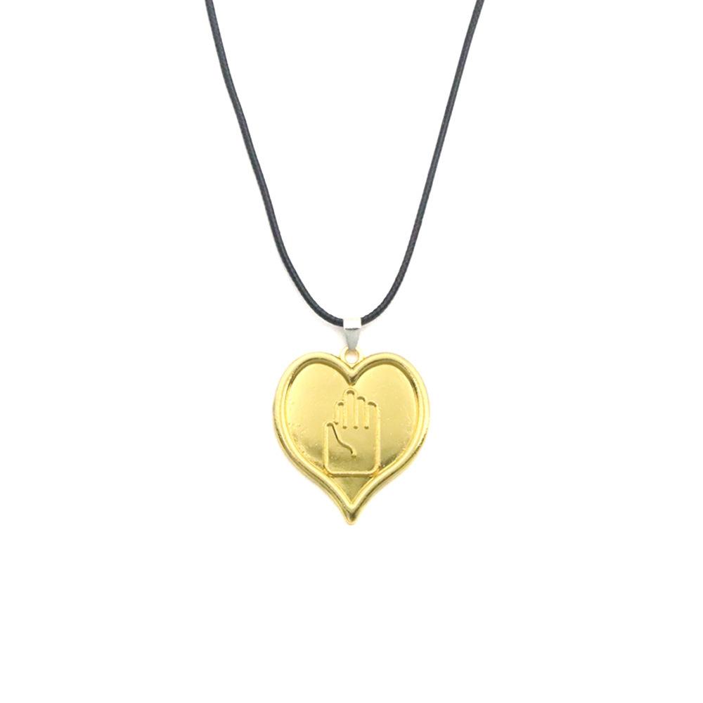 Collana Anime Le Bizzarre Avventure di JoJo Higashikata Josuke Kujo Sostituto Oggetti di Cosplay Portachiavi Ciondolo Per Fan Gioielli Regali