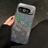 Luxusní laserové srdce Průhledné akrylové pouzdro na telefon Pro Google Pixel 9 Pro XL 9A 8 8A Krásné INS Módní Průhledné nárazuvzdorné pouzdro