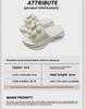 2023 Women's Fashion Thick-Soled Heightening Non-Slip Slippers for Indoor & Outdoor Winter Wear