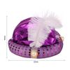 Head Wraps Indian Cap Headpiece Fancy Dress Sultan Turban Hats Role Playing Performance Props Arab Headwear Cosplay Carnival