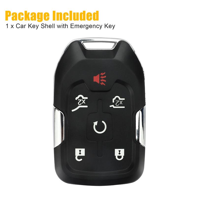 Hyq1Aa Remote Key Fob 6 Button Id46 Chip For Chevrolet Tahoe Silverado Gmc Yukon 2015 2016 2017-2020