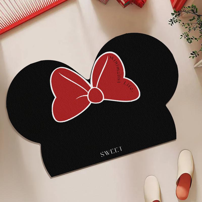 Bathroom Floor Mat Absorbent Non-slip Quick Drying Diatom Mud Cushioned Foot Mat Resistant To Dirty Household Toilet Toilet Door