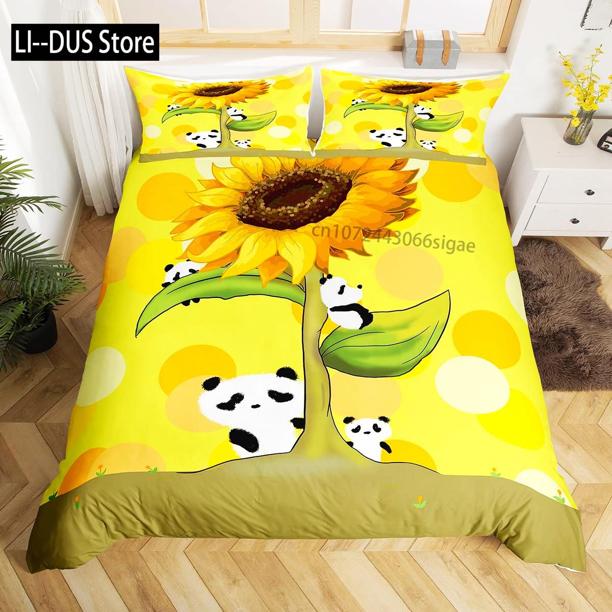 

Comforter Panda King Size Black And White Animal Comforter Starry Sky Blue Ultra Soft Comforter (quilt)-EU Single(135*200cm)3pcs