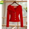 Stunning Chic Women's Slimming Knit Sweater - Unique Spring/Autumn 2025