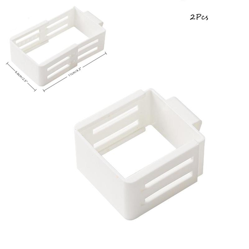 1/2/3/5Pcs Refrigerator Side Door Sorting Partition Card Buckle Kitchen Bedroom Storage Storage Sorting Box Space Division