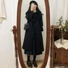 Women's Plus Size Mid-Length Wool Coat - New Korean Style for Autumn/Winter