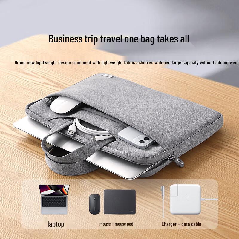 Ugreen 12-12.9 inch Laptop Bag - Gentleman Grey (5-Pack)