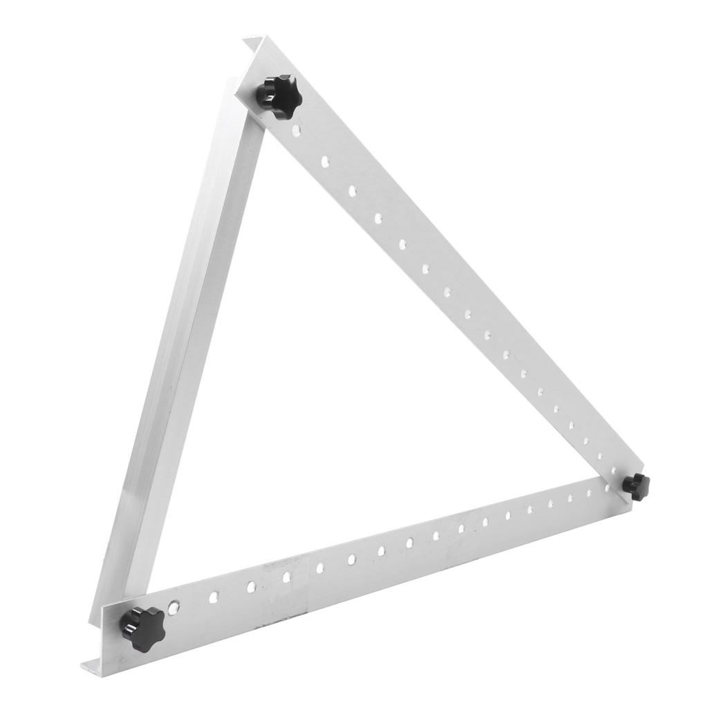 Solar Panel Mounting Bracket Tilt 28in Aluminium Alloy Foldable Adjustable for 150W Below