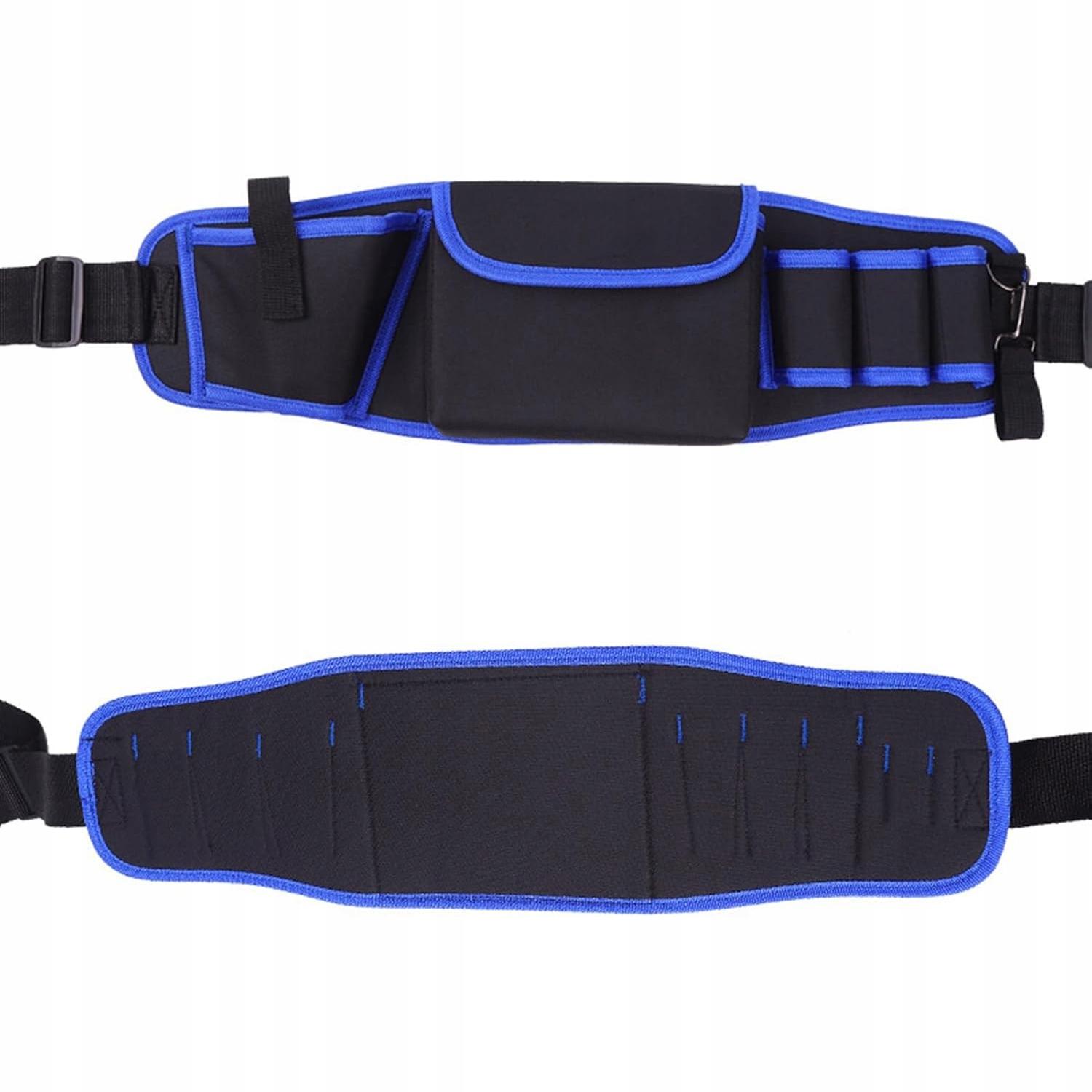 

Rosfix Torba Narzędziowa Oxford ToolBelt Pro – Wodoodporna | 56 x 15 cm | 11 Kieszeni | Regulowany Pasek do 140 cm