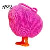 Soft Chick Toy Glowing Fuzz Stress Relief LED Light-up Ball Squeeze Anxiety Reduction Portable Travel School Office Fidget Reliever
