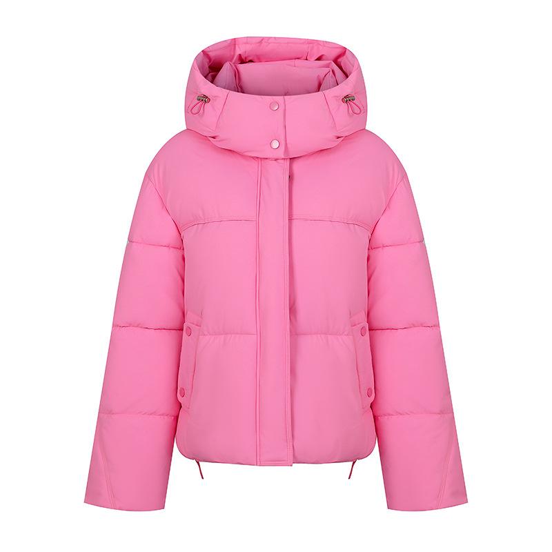Women’s Short Detachable Hood Windproof Thicken Warm Winter Puffer Jacket