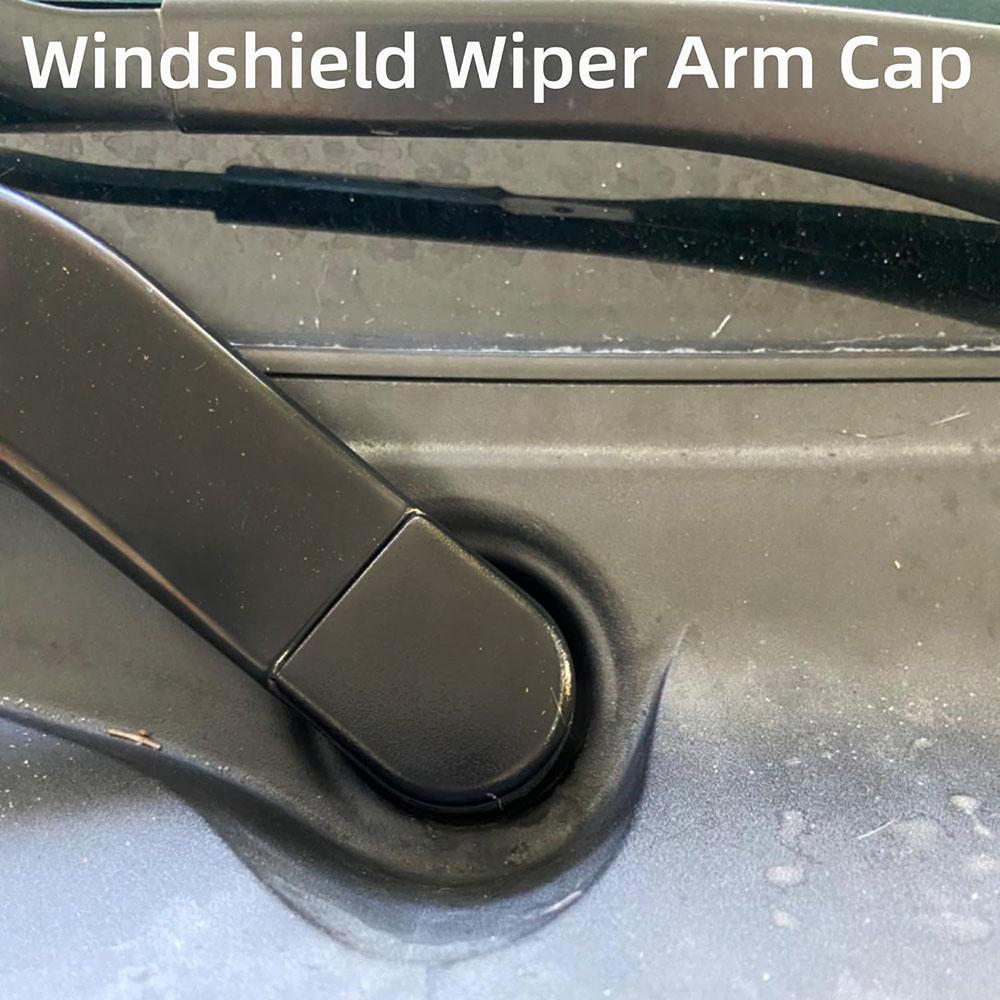 2PCS Front Windshield Wiper Arm Nut Head Bolt Cap Cover 86538FG210 For Subaru