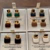 High-End Square Enamel Three-Dimensional Simple Stud Earrings French Retro Elegant Daily Exquisite Niche Earrings Women