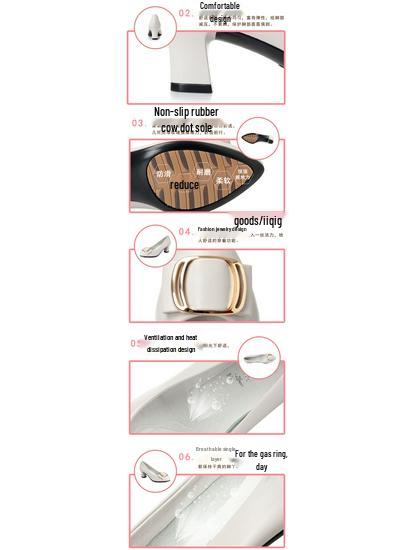 2020 Comfortable Soft Sole Leather Mid-Heel Shoes for Women and Seniors – Perfect for Spring and Autumn