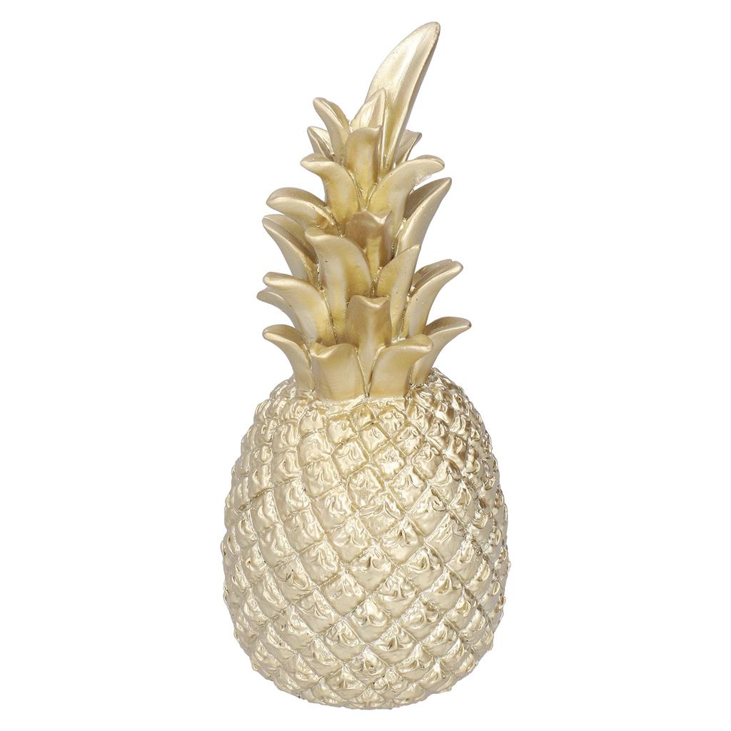 Kunstharz Ananas Dekoration Haushalt Dekorative Ananas Nordische Heim Schreibtischdeko DekorationGold, Mittel
