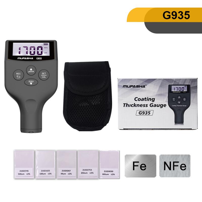 

Толщиномер покрытия NORM 0-1700/0,1 мкм FE NFE Инструмент для покраски Тестер для измерения толщины автомобильной лакокрасочной пленки
