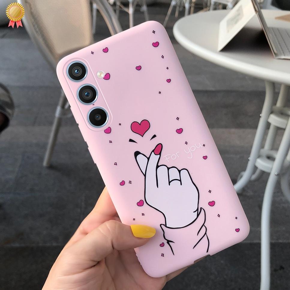 For Samsung Galaxy A24 A 24 4G Case Cute Shockproof Silicone Cartoon Back Cover For Samsung A24 SM-A246M A 24 Funda