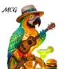 Tropical Bird Garden Decor Solar Parrot Light, LED Powered Pathway Outdoor Lamp Waterproof Decorative Stake Light for Patio Yard Lawn