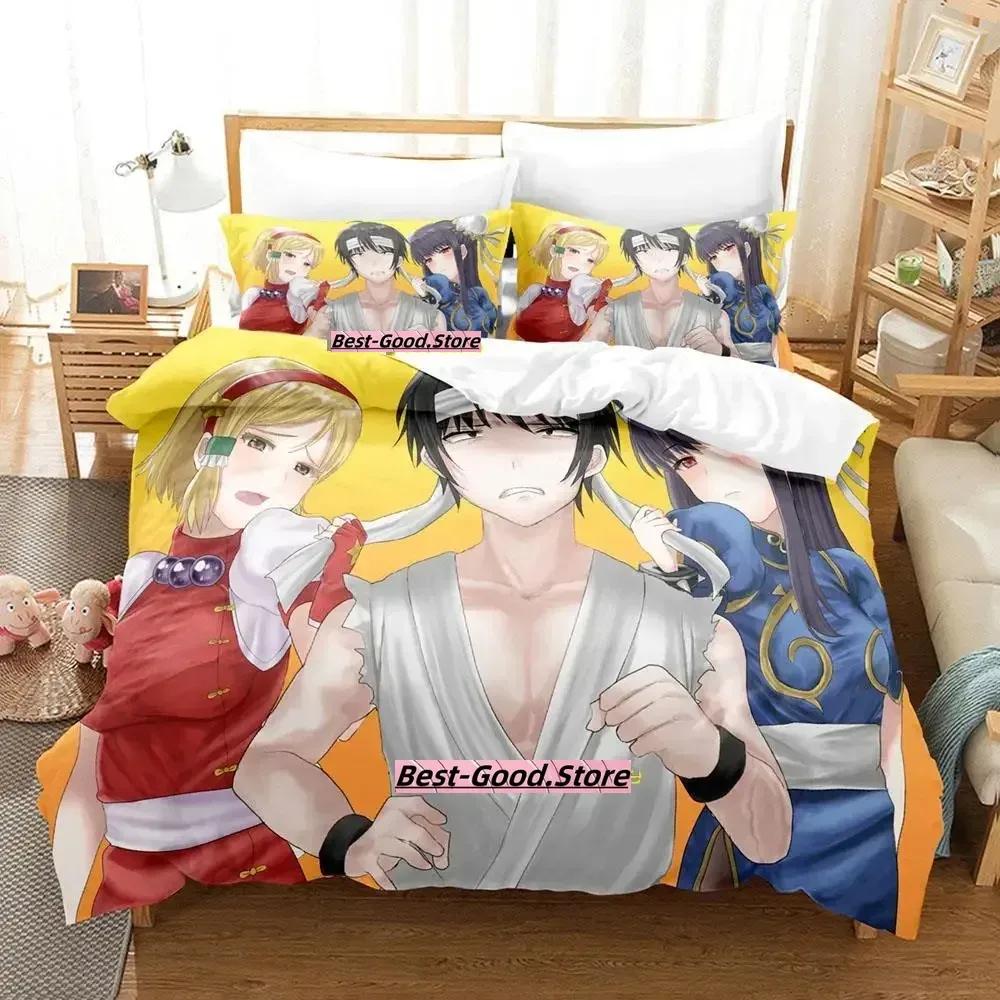 Hi Score Girl Anime Parure De Lit Bed Bedding Set Printed Duvet Cover Pillowcase Single Double Queen Super King Size Sets