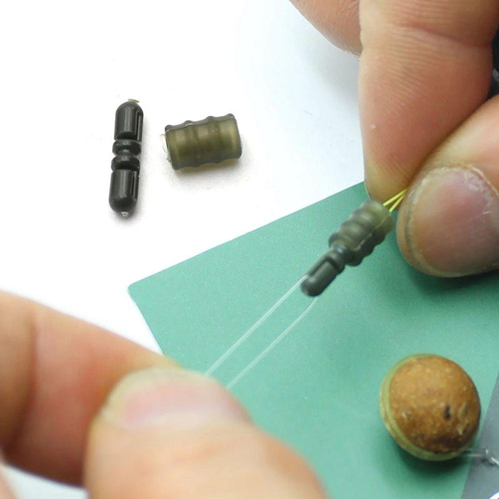 Quick Change Beads Terminal Bead Line Holder Trough Fishing Feeder Fishing Rigs Connector Bead