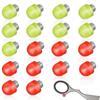 20 Pcs Hair Scissors Silencers Colorful Mufflers Hair Scissor Bumpers Accessories Tools for Barber Salon