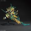 SD Gundam Sangoku Souketsuden Bushou Guan Yu Yun Chang Nu Gundam Color-Coded Plastic Model BAS5058933 Multi Approx 8.5cm