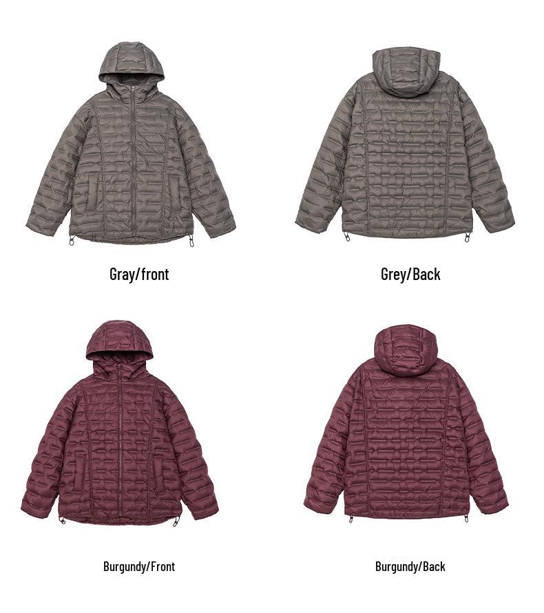 2025 Winter Trendy Multi-color Hooded Duck Down Jacket for Daily Commute