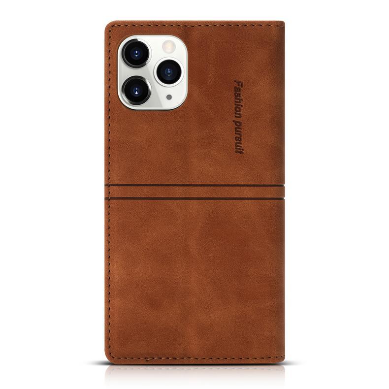 Suitable for iPhone 17, leather case with a dreamy texture, magnetic flip cover, stylish protective case with card slot for Apple 16/15