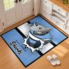 Cronulla Sharks Carpet Door Mat for Living Room or Bedroom Protective Mat Under Chair Office Decoration Christmas Gift Birthday Present