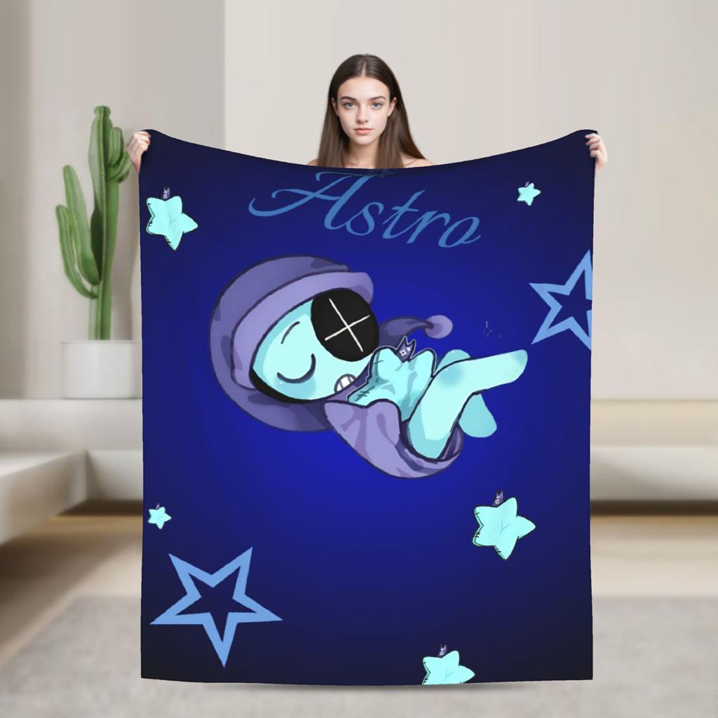 Dandys World Astro Blanket Quality Warm Throw Blanket Spring Picnic Living Room Novelty Bedspread