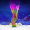 4PCS Realistic Plant Fishtanks Decoration Artificial Water Plant with Base for Office Commercial Aquariums Landscaping
