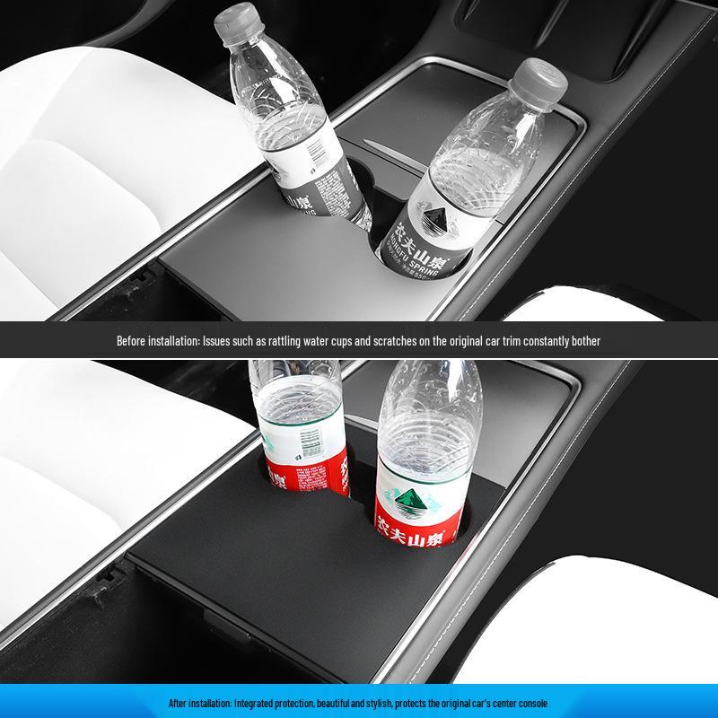 Tesla Model Y/3 Console Silicone Cup Holder Liner