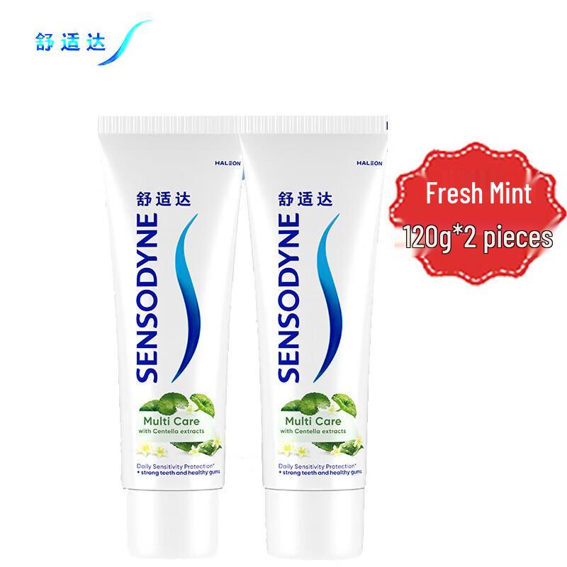 

Sensodyne Fresh Mint Sensitive Toothpaste Twin Pack
