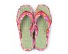 ISM Zori Floral Size M Japanese-style Sandals, Brocade, Pink,