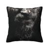 Custom Lucky Charm Viking Compass Vegvisir Cushion Cover Xcm Vikings Valhalla Velvet Luxury Pillow Case Home Decoration