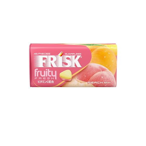 Kracie Frisk Fruity Fresh Peach Mix, 31.5g x 9 packs