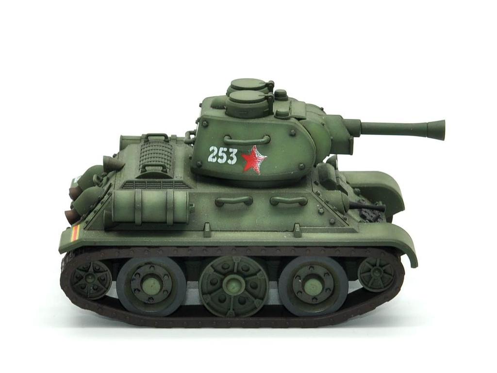 Mngwwt006 Meng World War Toons Soviet Medium Tank Building - T-34/76 [model Kit]