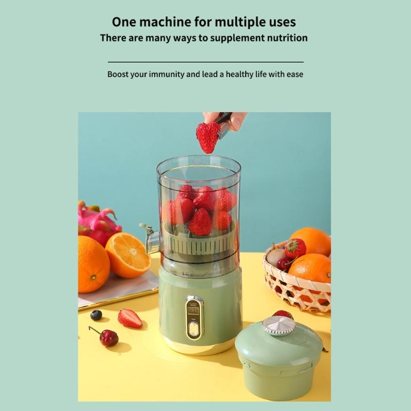 Portable Electric Fruit Vegetable Juicer For Fast Efficient Juice Extraction Kitchen Appliance Fruit Extractor Squeezer