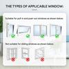 Air Conditioner Window Sealing Kit Window Sealing Vent Kit Waterproof Hot Air Stop Guard Keep House Cool Sealing Plate