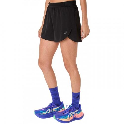 Asics Womens/Ladies Logo Split Hem Running Shorts