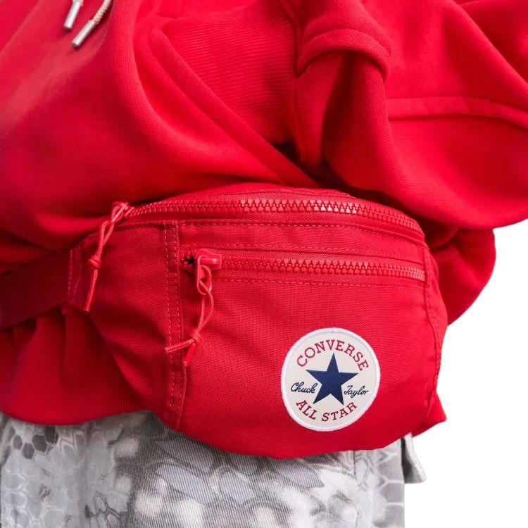 New Converse Polyester Fanny Pack Unisex Red 10027417-A07