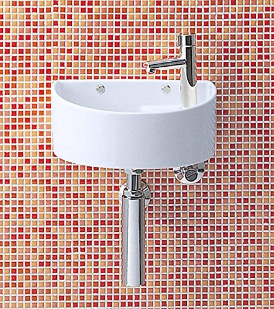 LIXIL INAX Wąska Seria Umywalek Rąk Niebiesko-Szara YAWL-33(S)/BB7