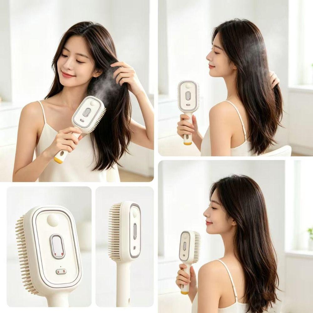 Self-cleaning Hair Care Spray Massage Comb Anti-static Scalp Massager Portable Hairbrush  Hair Care