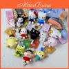 Plush Keychain With Heart Shape For Bag Decoration And Collectible Fans