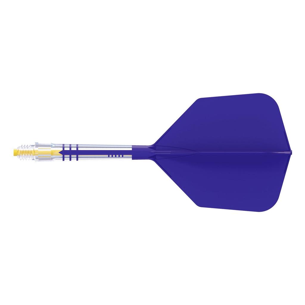 CUESOUL Integrated Flight ROST AK57 T19 Carbon Fiber Shaft Big Wing Shape 3 Pieces CS-AK575-11